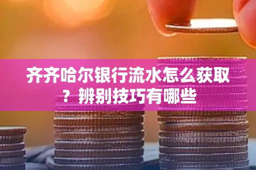 齐齐哈尔银行流水怎么获取？辨别技巧有哪些